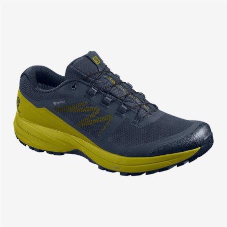 Salomon XA ELEVATE 2 GTX Mens Trail Running Shoes Navy UK SVHN